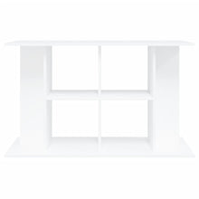 NNEVL Aquarium Stand White 100x40x60 cm Engineered Wood