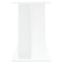 NNEVL Aquarium Stand White 120x40x60 cm Engineered Wood