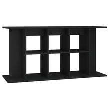 NNEVL Aquarium Stand Black 120x40x60 cm Engineered Wood