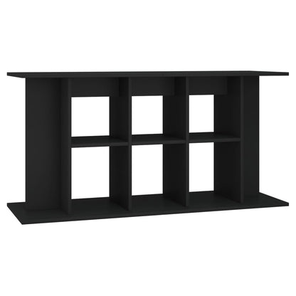 NNEVL Aquarium Stand Black 120x40x60 cm Engineered Wood