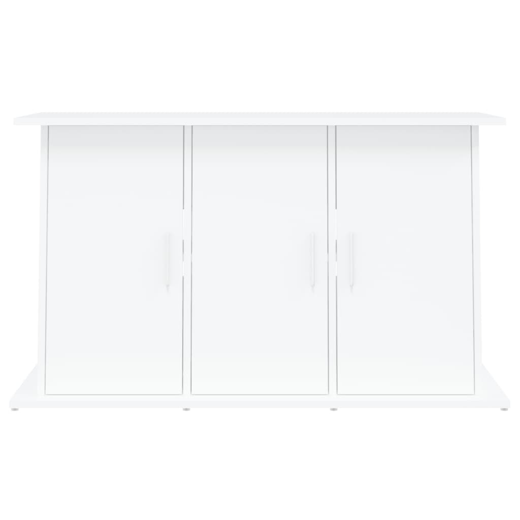 NNEVL Aquarium Stand White 101x41x58 cm Engineered Wood