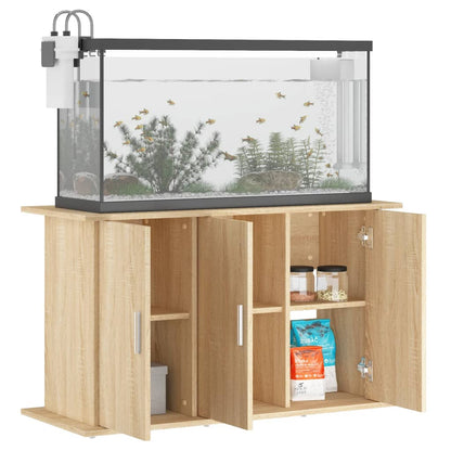 NNEVL Aquarium Stand Sonoma Oak 101x41x58 cm Engineered Wood