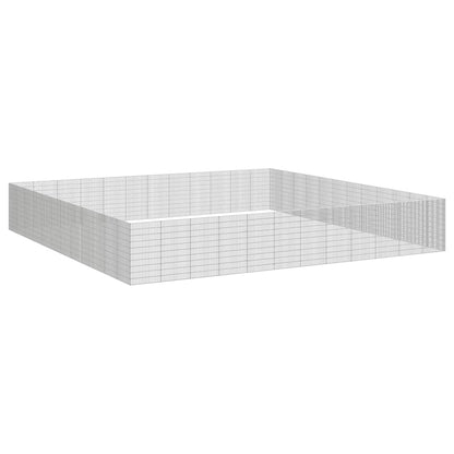 vidaXL Free Range Animal Enclosure 48-Panel 21.3"x39.4" Galvanized Iron