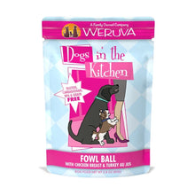 Dogs In The Kitchen Dog Fowl Ball 2.8oz. Pouch (Case of 12)