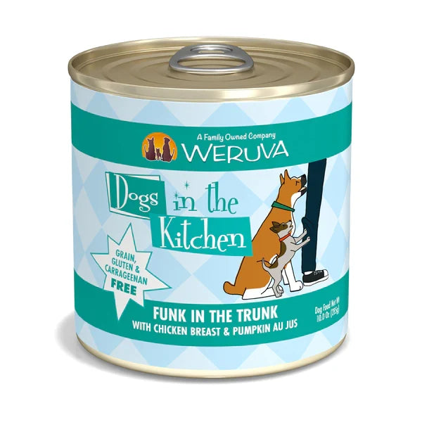 Dogs In The Kitchen Funk In Trunk With Chicken And Pumpkin Au Jus 10oz. (Case of 12)
