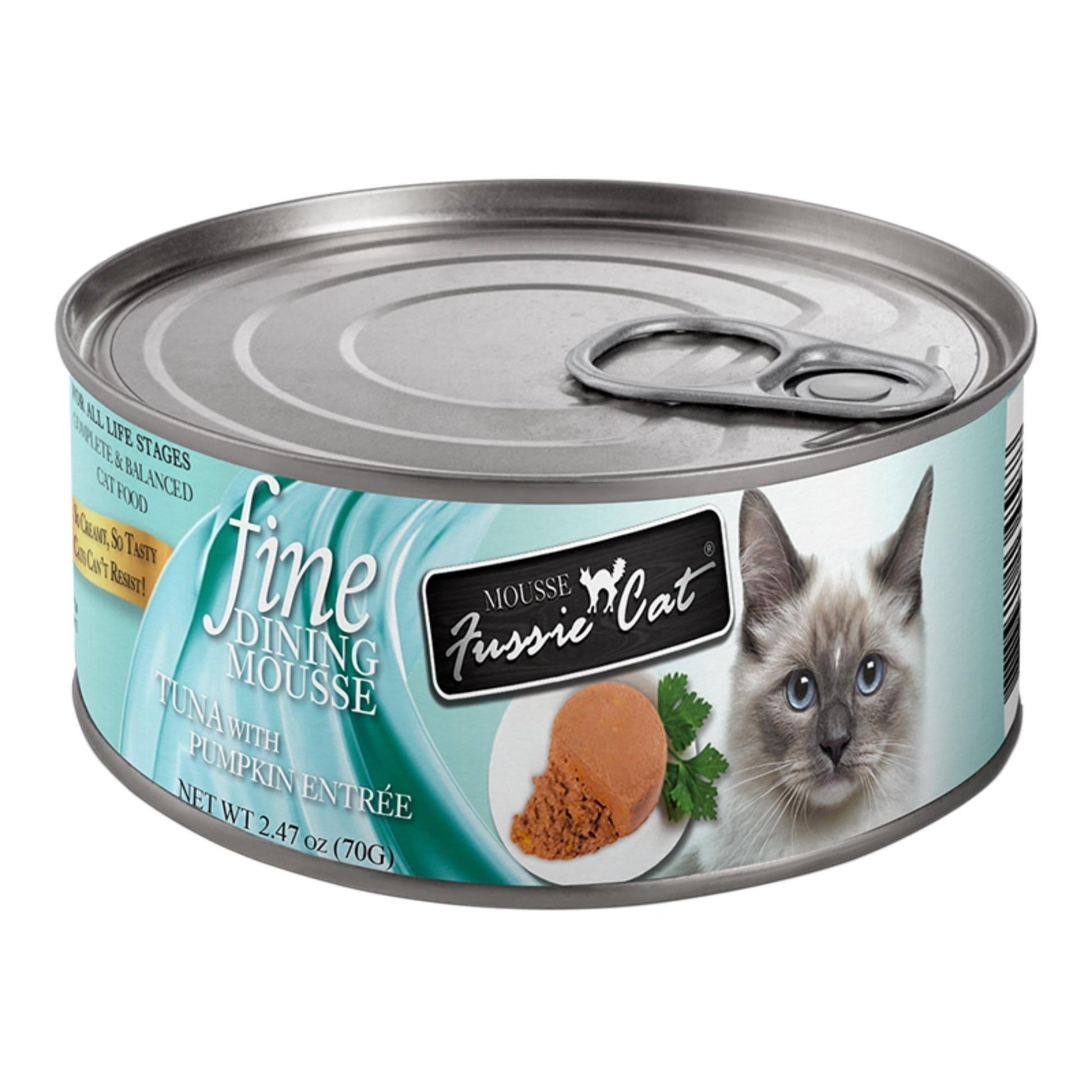 Fussie Cat Fine Dining Mousse Tuna with Pumpkin 2.47oz. Default Title