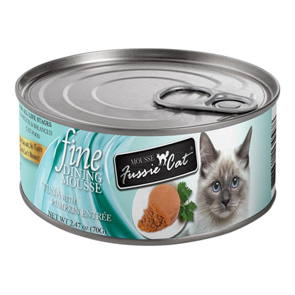 Fussie Cat Fine Dining Mousse Tuna with Pumpkin 2.47oz. Default Title