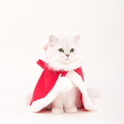 Festive Pet Christmas Cloak - Create A Joyful Atmosphere For Your