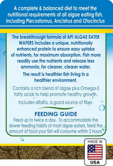 ALGAE EATER WAFERS Algae Wafer Fish Food