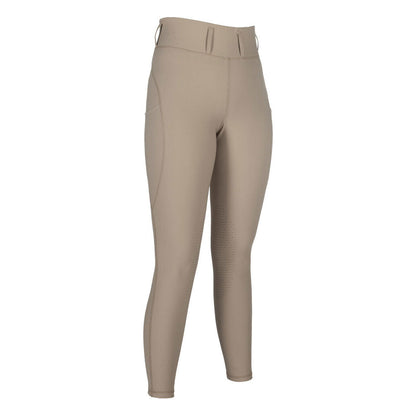 HKM Jil High Waist- Sil. Knee Patch Ladies Riding Leggings