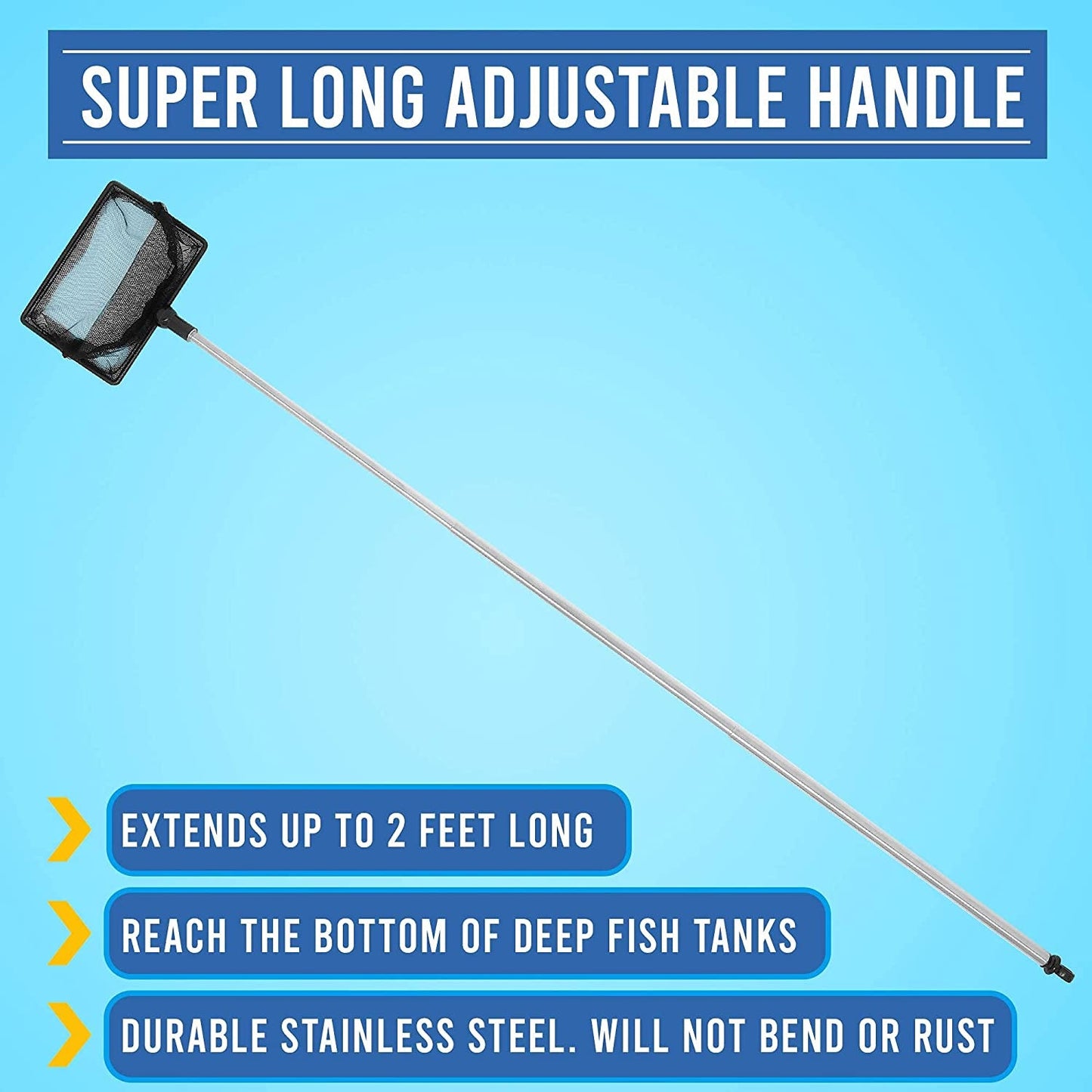 2.5 Inch Fish Net for Fish Tank