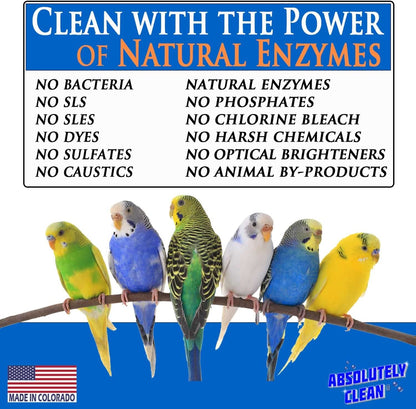 Bird Cage Cleaner and Deodorizer