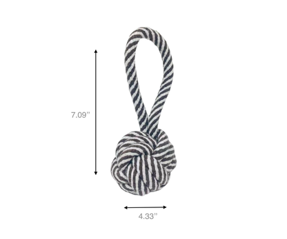 Monli Rope Toy / Black and White