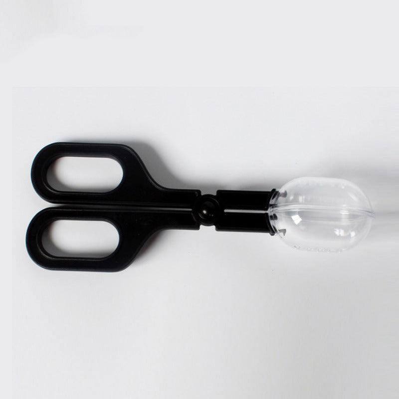 Durable Abs Insect Trap With Scissor Handle - Perfect For Small Pet Feeding And Cleaning