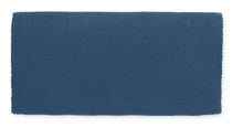 1314-30 San Juan Solid Navy 36x34 New Zealand Wool Saddle Blanket NAVY