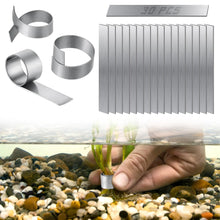 Roetelo Aquarium Plant Weights Plant Anchors 30Pcs Aquarium Plant Anchors Plant Weights Anchors For Live Plants Plant Weights Stops Plants From Floating In The Aquarium
