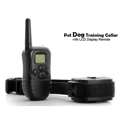 Remote Dog Training Collar – Adjustable Shock, Vibration & Beep