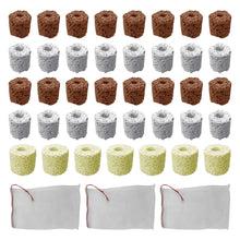 Jvnzam 75Pcs Aquarium Plants Water Plant Fixed Ring With Storage Bag Water Plant Fixed Tool Aquarium Plant Weights Holder Ring For Aquarium Landscape Ceramic Plant Pot Fish Tank