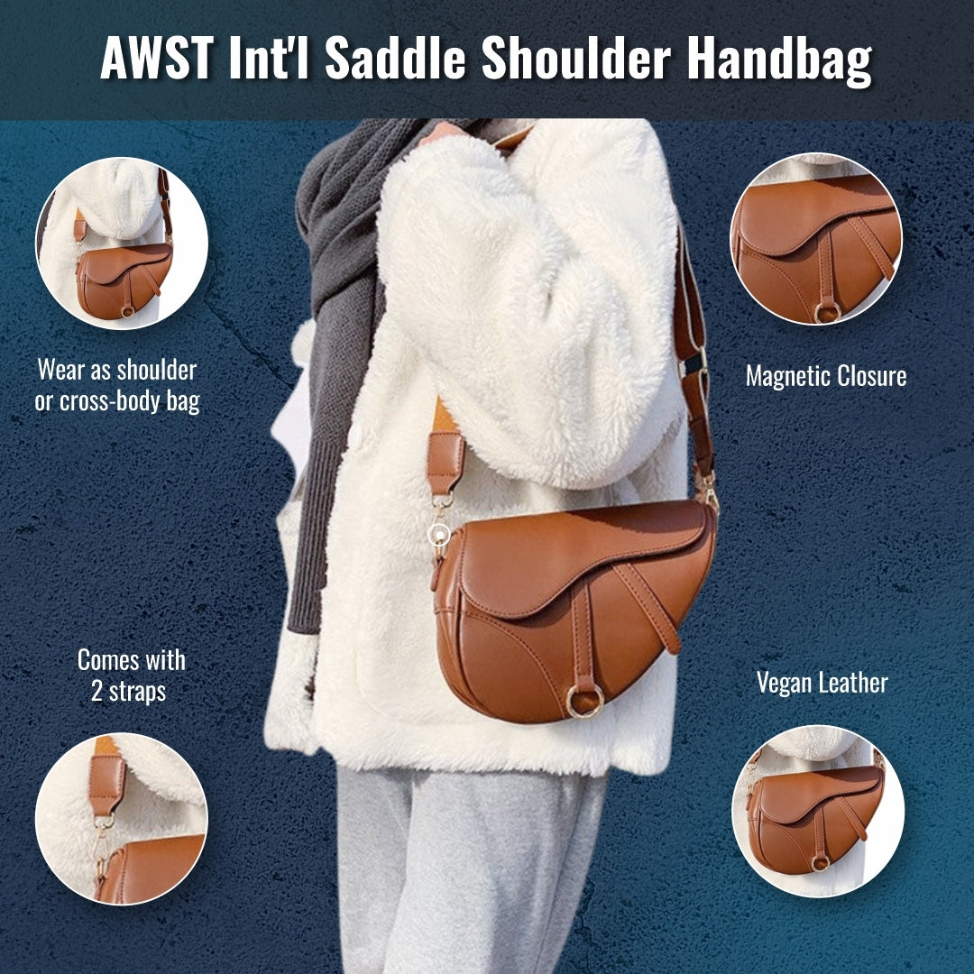 AWST Int'l  Saddle Shoulder Handbag