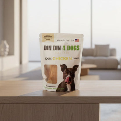 Chicken Treats Dog Treats, 5 Ounce Bag, Single Ingredient, High Protein
