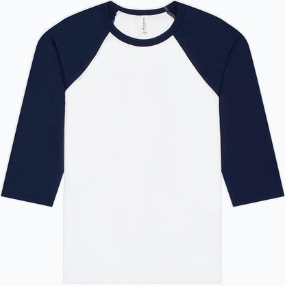 Custom Unisex 3/4-Sleeve Raglan Baseball T-Shirt
