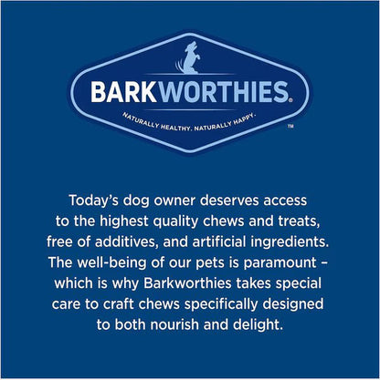 Barkworthies Beef Trachea Dog Treat (6")