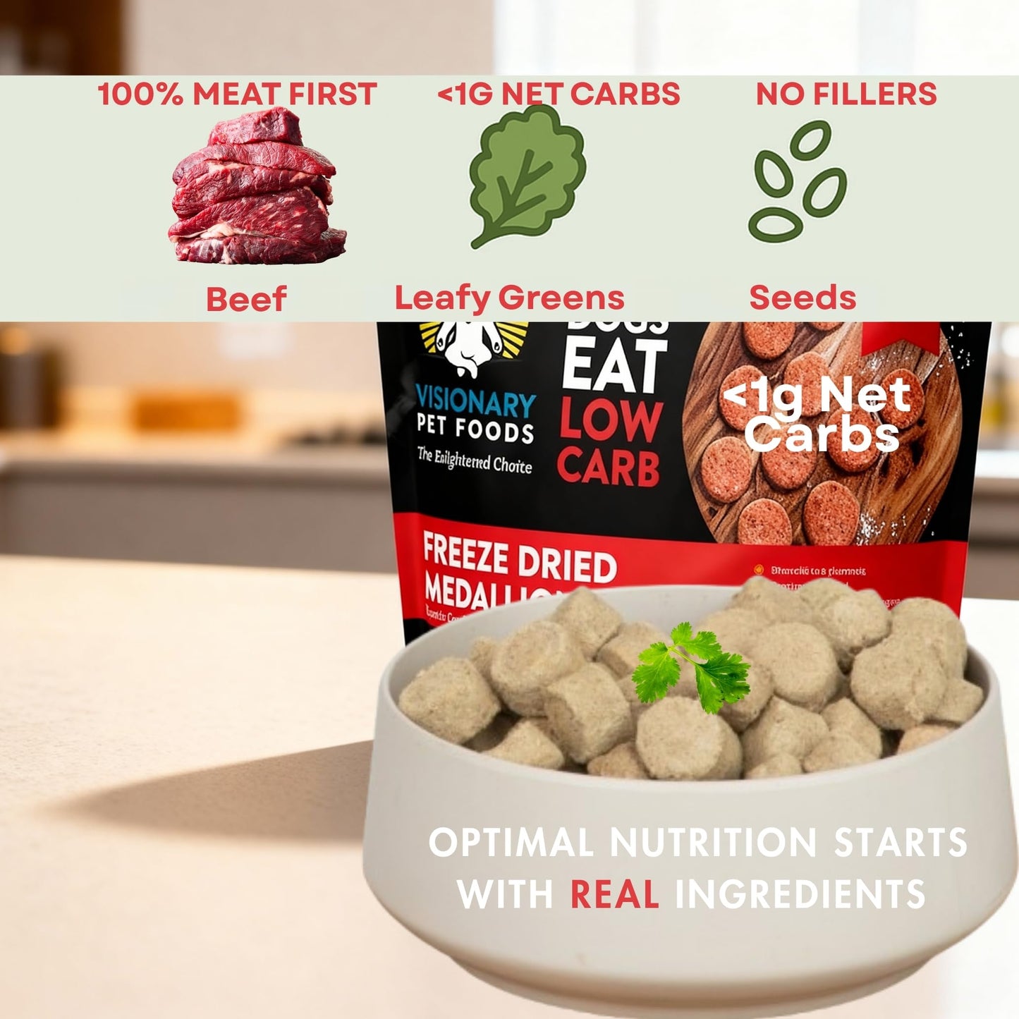 Freeze Dried Food Beef Recipe 25Oz Bag