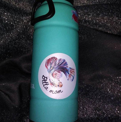 Betta Mom Decal Stickers