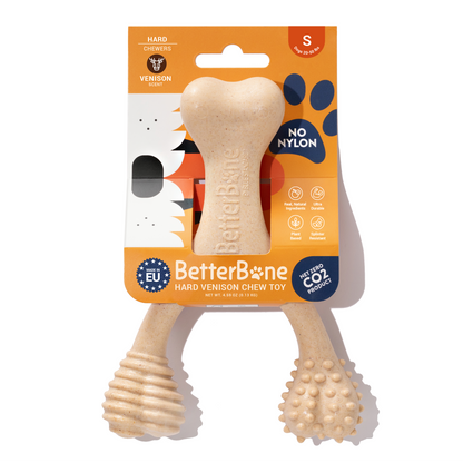 BetterBone MEDIUM Durability CHEW TOY: Perfect Chew for Everyday Chewers | Natural Ingredients, Eco-Friendly, Non-Toxic