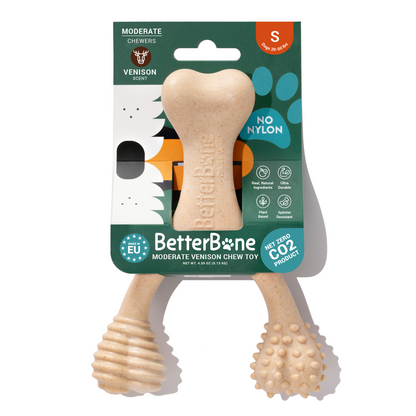 BetterBone MEDIUM Durability CHEW TOY: Perfect Chew for Everyday Chewers | Natural Ingredients, Eco-Friendly, Non-Toxic