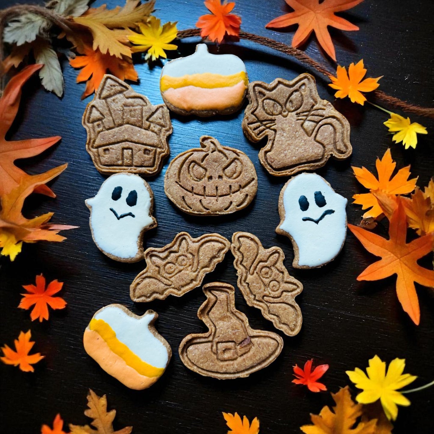 Tootsies & Treats Peanut Butter Treats Boo Box Halloween Box (4oz)