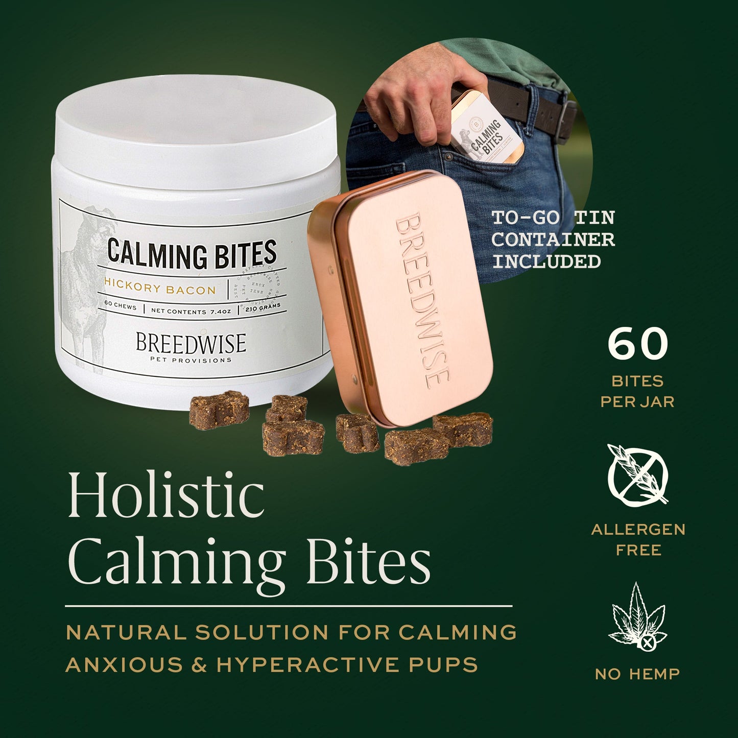 Calming Bites & Carrying Tin