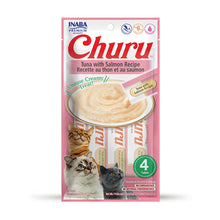 Inaba Churu Puree Tuna with Salmon Recipe Cat Lickable Treats (0.5oz)