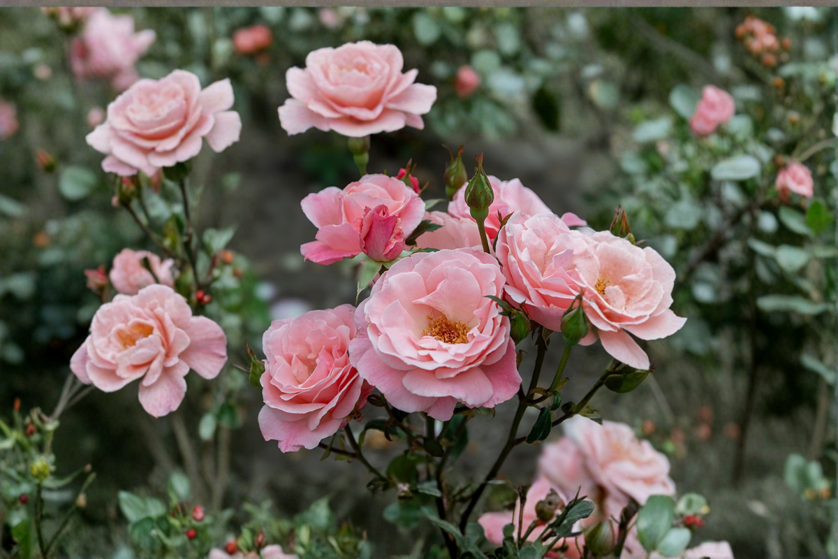 Queen Elizabeth Grandiflora Rose 2 Gal Live Pink Blooming Bush Tall Garden Shrub Outdoor Rose Plant