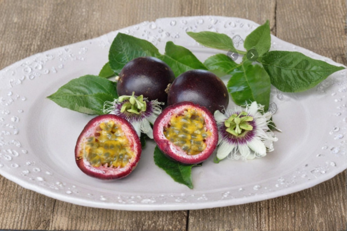 Dwarf Passionfruit Seeds, Tropical Fruit Vine, Edible Passionflower, Passiflora edulis, 20 Seeds for Indoor & Outdoor Gardening