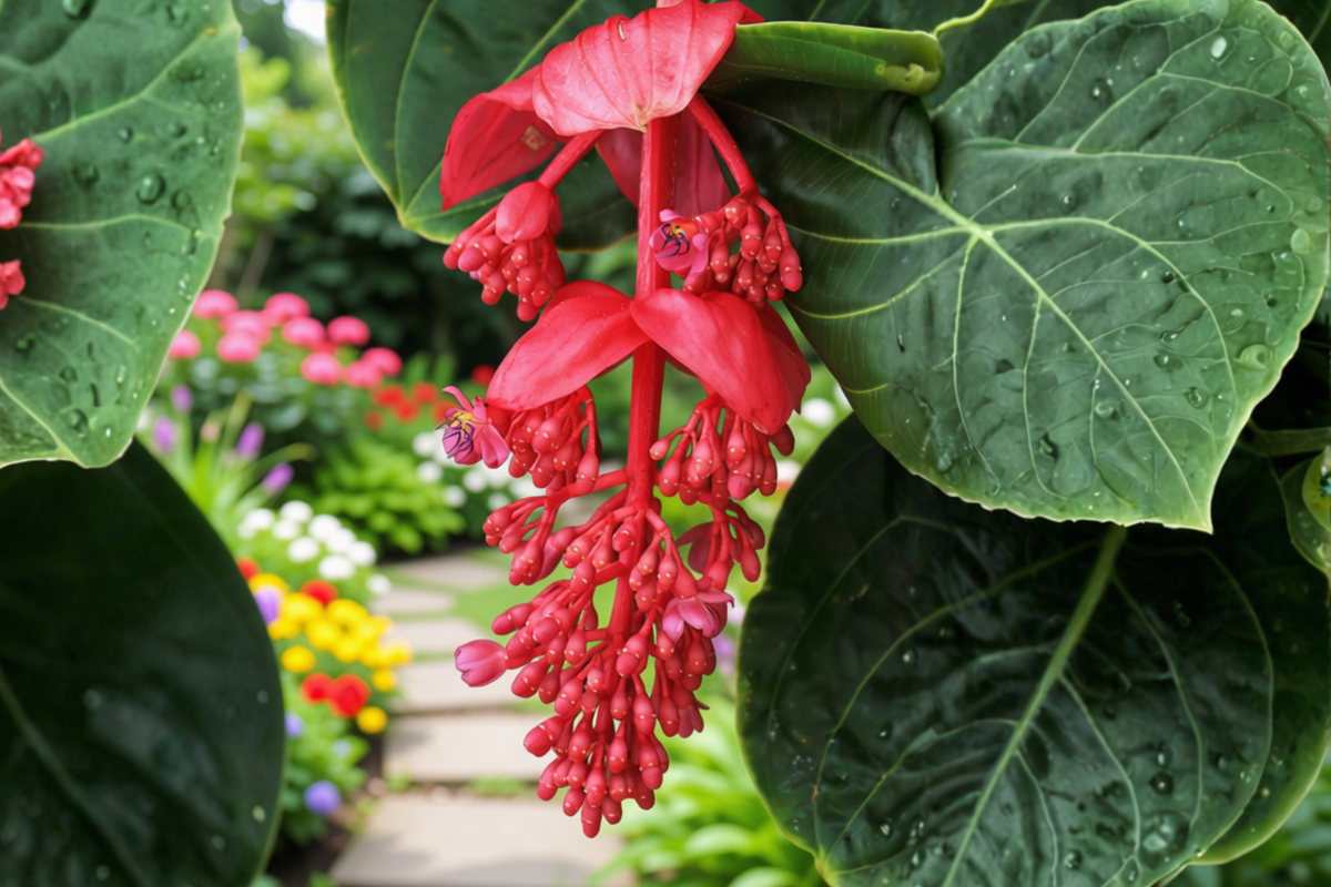 Royal Chandelier Medinilla Magnifica Live Starter Plant in Pot