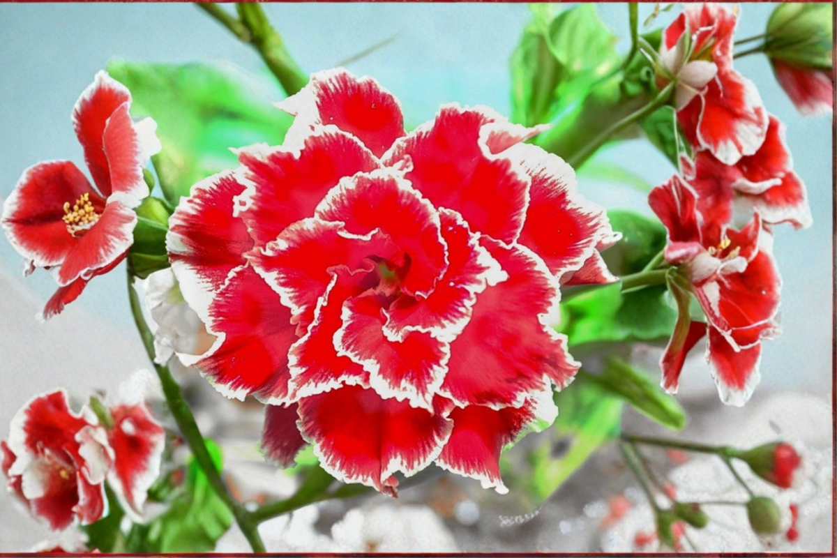 Desert Rose Seeds, Adenium Obesum, Mixed Color Flowering Succulent, Indoor Outdoor Plant, 5 Seeds