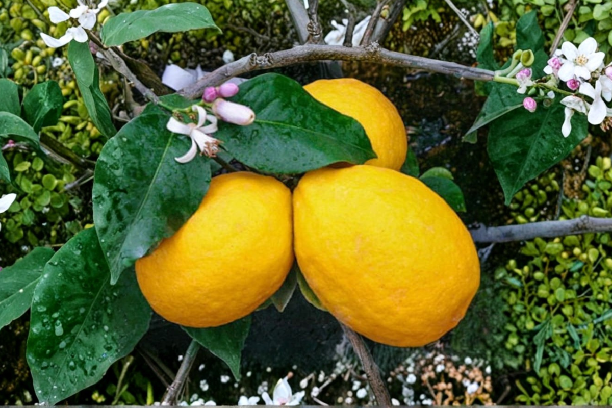 Dwarf Lemon Seeds 5 Pack for Indoor Outdoor Container Garden Citrus Fruit Tree Citrusy Evergreen