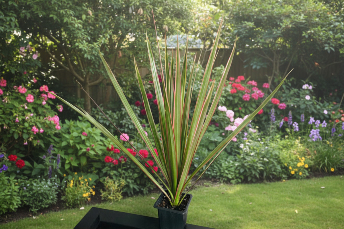Live Dragon Tree Plant, 1 Foot Tall, Dracaena Marginata Indoor Houseplant, Tropical Foliage, Shipped Without Pot