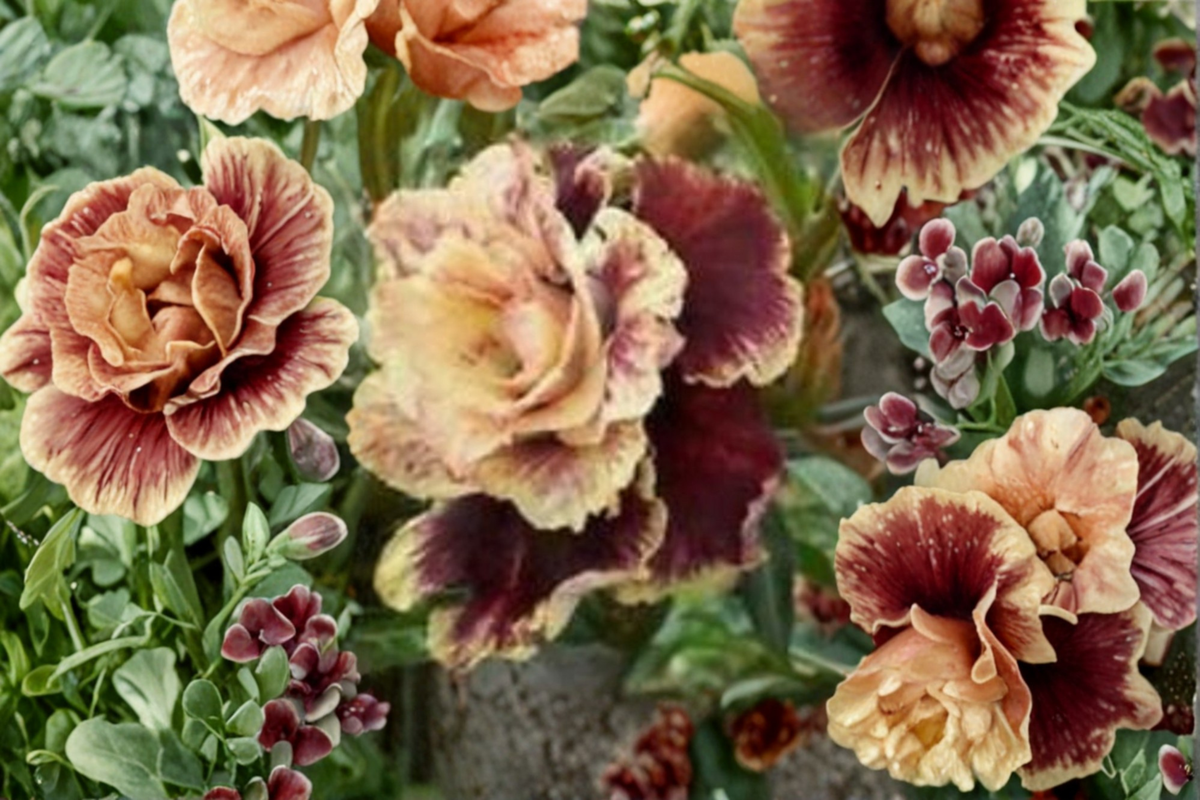 English Chocolate Rose Seeds 30 Pack - Rare Ornamental Flowering Shrub for Garden & Patio Planting