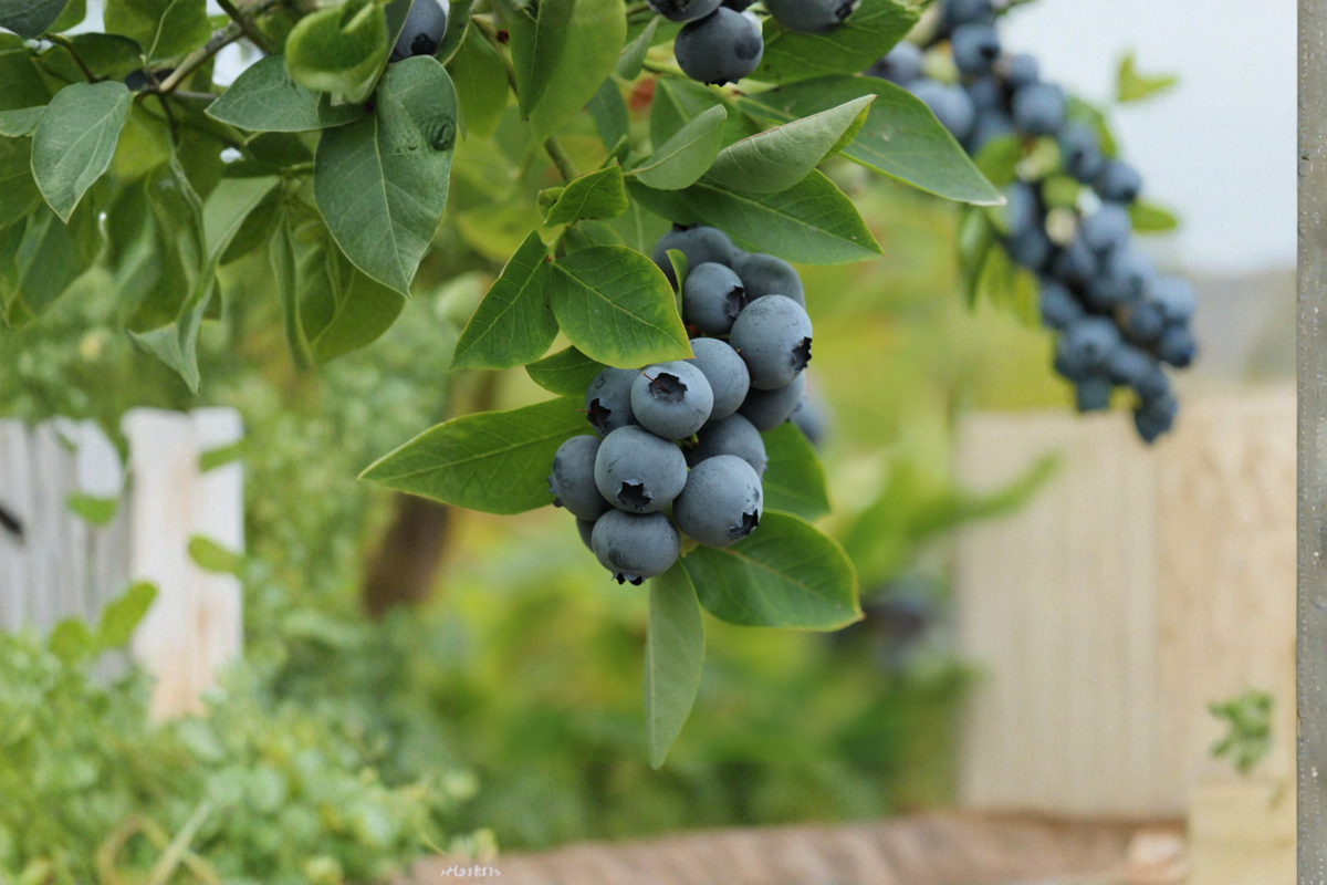 Blueberry Plants Set of 4 | Live Starter Plants | Vaccinium hybrid 'Biloxi' | Edible Blue Berries for Garden & Containers