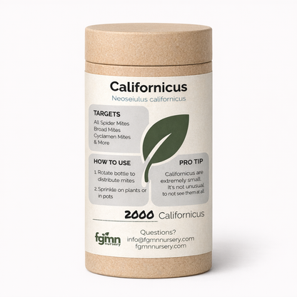 Neoseiulus Californicus Treatment Bottles