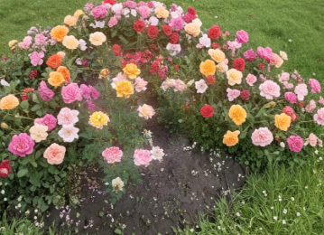 Miniature Rose Cuttings - 3 Unrooted Apricot Pink Flowering Shrubs for Propagation Rosa (miniature cultivar)