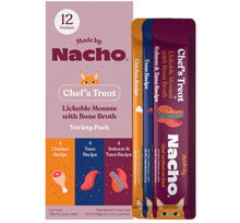 Made By Nacho Lickable Mousse Variety Cat Treats 12Ct (.5oz)