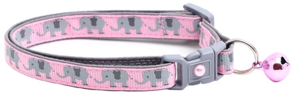 Elephants Breakaway Cat Collar