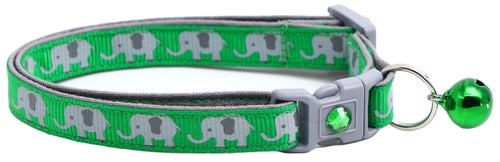 Elephants Breakaway Cat Collar