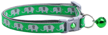 Elephants Breakaway Cat Collar