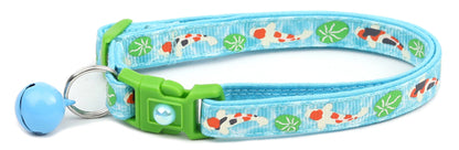 Koi Pond Breakaway Cat Collar