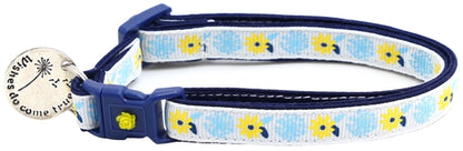 Dandelion Wishes Breakaway Cat Collar