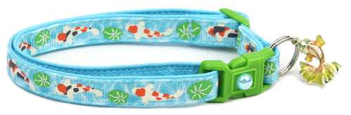 Koi Pond Breakaway Cat Collar